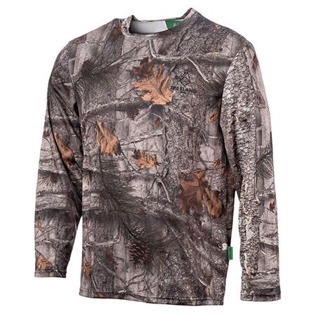 Langærmet Herre-T-Shirt Treeland T004 - Skovgrøn