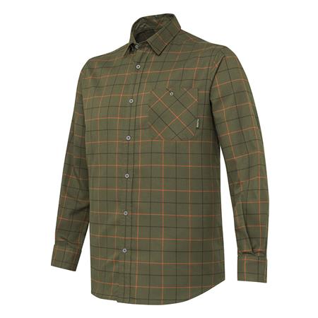 Langærmet Herreskjorte Beretta Jargo Stretch - Salviegrøn