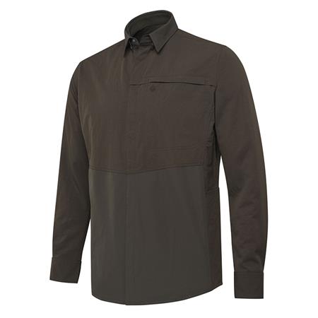 Langærmet Herreskjorte Beretta Thorn Resistant - Brun