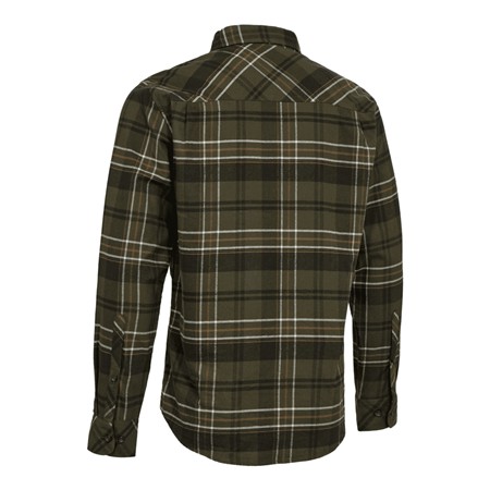 LANGÆRMET HERRESKJORTE DEERHUNTER CALEB SHIRT - GRØNT TERN