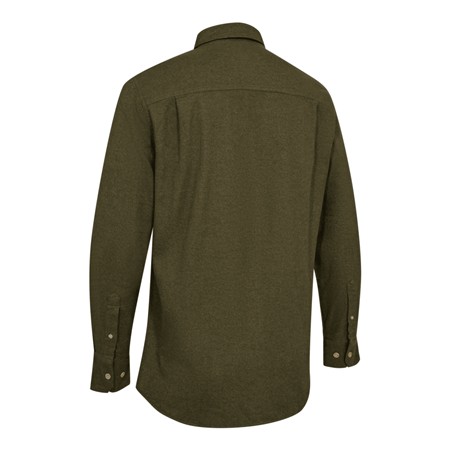 LANGÆRMET HERRESKJORTE DEERHUNTER EVAN SHIRT - SKOVGRØN