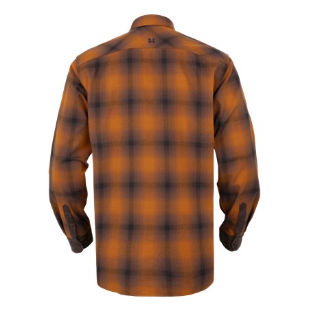 LANGÆRMET HERRESKJORTE HARKILA ML FOLKE - MAPLE CHECK