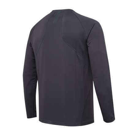 LANGÆRMET T-SHIRT TIL MÆND BERETTA ORTLES LS - KOKSGRÅ