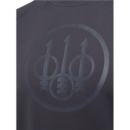 LANGÆRMET T-SHIRT TIL MÆND BERETTA ORTLES LS - KOKSGRÅ