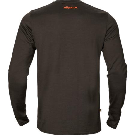 LANGÆRMET T-SHIRT TIL MÆND HARKILA GAME L/S - SKYGGEBRUN VILDSVIN