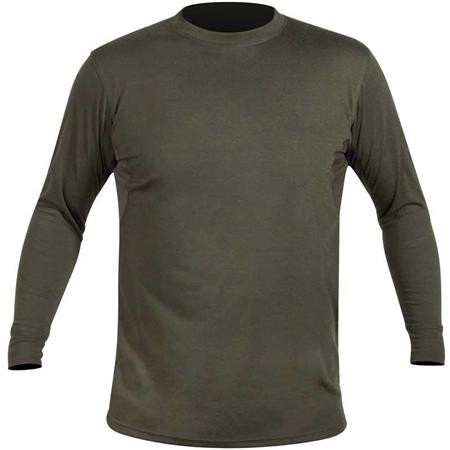 Langærmet T-Shirt Til Mænd Hart Crew-L - Oliven