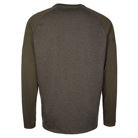 LANGÆRMET T-SHIRT TIL MÆND REMINGTON AVAILABILITY - MØRK OLIVEN