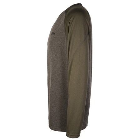 LANGÆRMET T-SHIRT TIL MÆND REMINGTON AVAILABILITY - MØRK OLIVEN