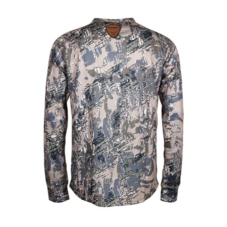 LANGARM-T-SHIRT HERREN REMINGTON HUNTING FIGURE - CAMO