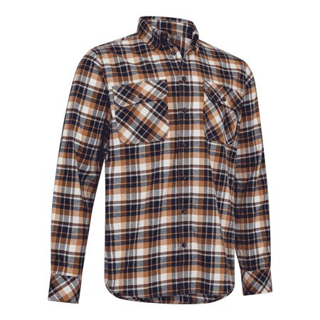 Långärmad Herrskjorta Deerhunter Charles Shirt - Grönrutig