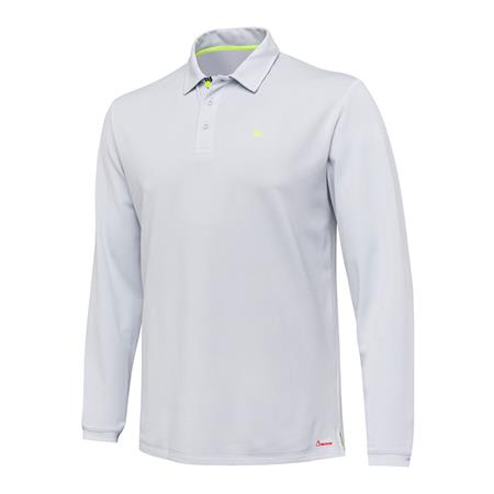 Langärmeliges Herren-Polo Beretta Tech Corporate Ls - Grau