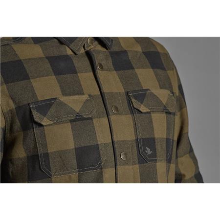 LANGÄRMELIGES HERRENHEMD SEELAND CANADA - KHAKI