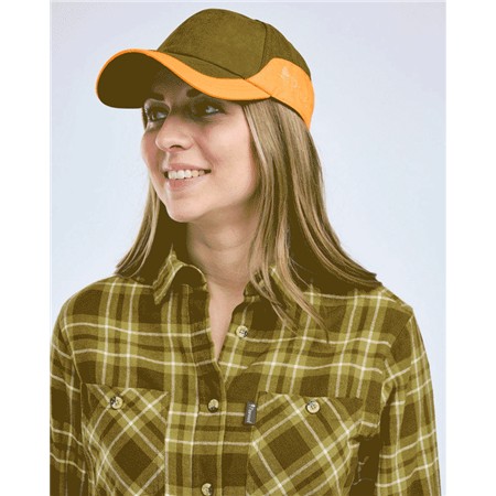 LANGARMHEMD FÜR DAMEN PINEWOOD HÄRJEDALEN - OLIVE GREEN