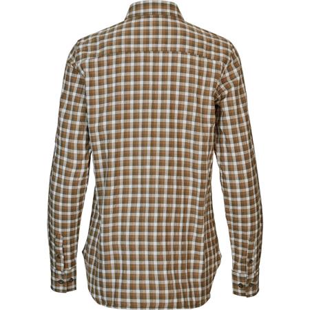 LANGARMHEMD FÜR FRAUEN HARKILA FJELL L/S - DARK OLIVE CHECK