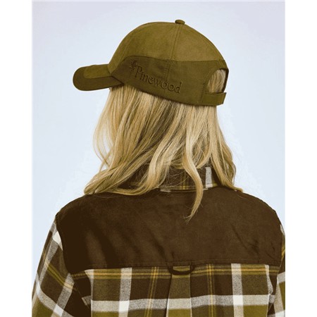 LANGARMHEMD FÜR FRAUEN PINEWOOD DOUGLAS - OLIVE GREEN/BLANC