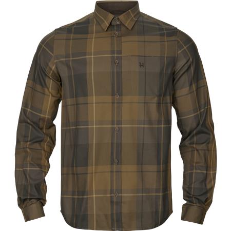 Langarmhemd Für Herren Harkila Akse L/S - Willow Green Check