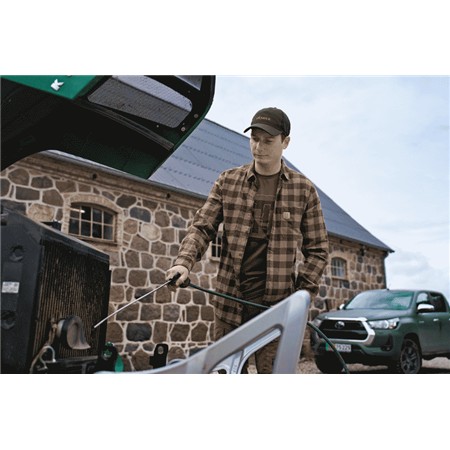 LANGARMHEMD FÜR HERREN HARKILA SCANDINAVIAN L/S - ANTIQUE BRONZE CHECK