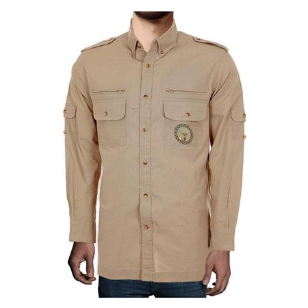 Langarmhemd Für Männer Bartavel Abenteuerer Hirsch - Beige