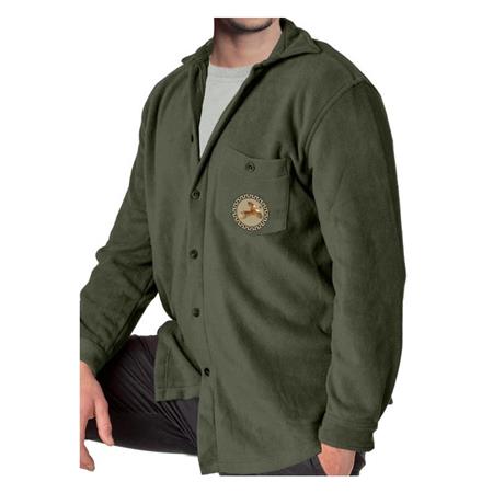 Langarmhemd Für Männer Bartavel Portland Fasan Mikrofleece - Khaki