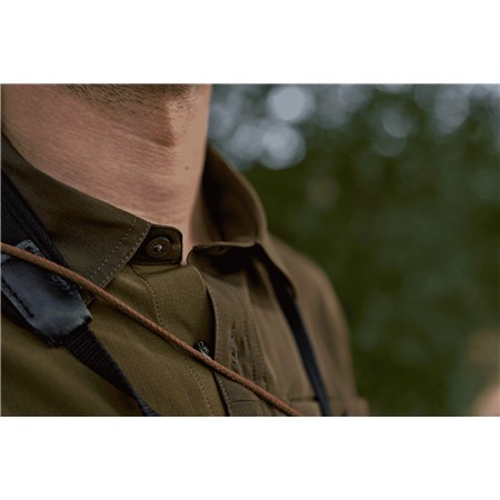 LANGARMHEMD FÜR MÄNNER HARKILA LOGMAR LIGHTWEIGHT L/S - DARK OLIVE/WILLOW GREEN