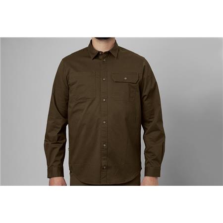 LANGARMHEMD HERREN HARKILA TRYM L/S - GRÜN