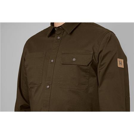 LANGARMHEMD HERREN HARKILA TRYM L/S - GRÜN