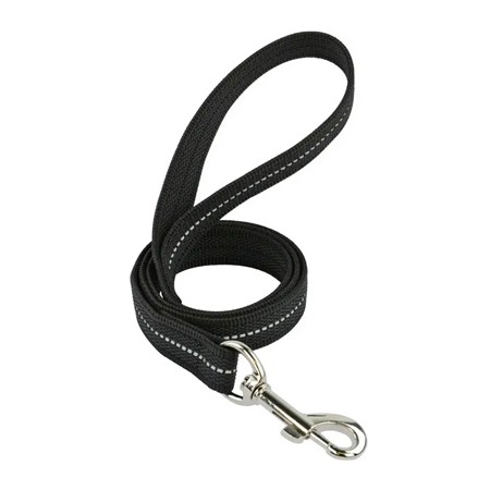 Leine Difac Reflec Gomme - Schwarz