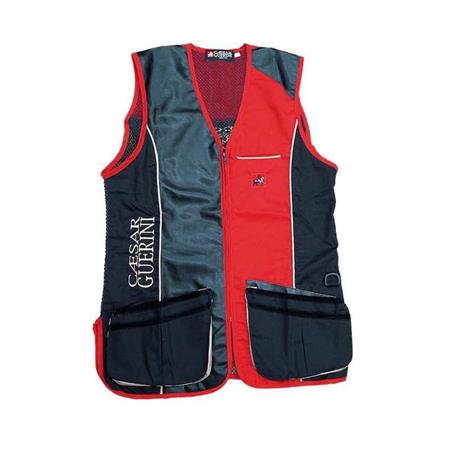 Lerdueskydningsvest Caesar Guerini - Rød