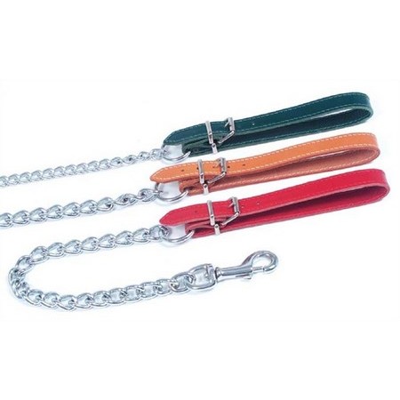 Lijn Ketting Met Leren Handvat