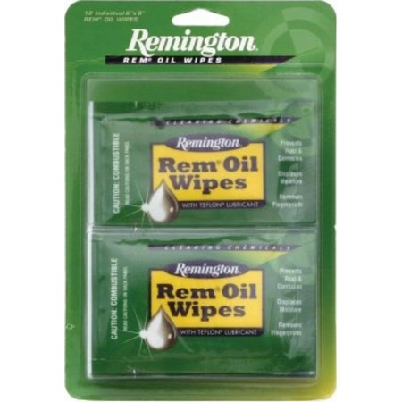 Lingette De Nettoyage Remington Rem Oil Wipes - Par 12