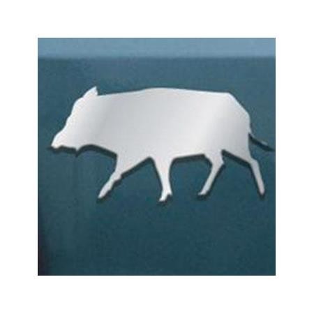 Logo Chrome 3D Roc Import Cinghiale