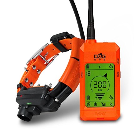 Lokalisatie- En Trainingshalsband Dog Trace Gps X25-Tb Short Afstandsbediening + Halsband + Training + Pieper