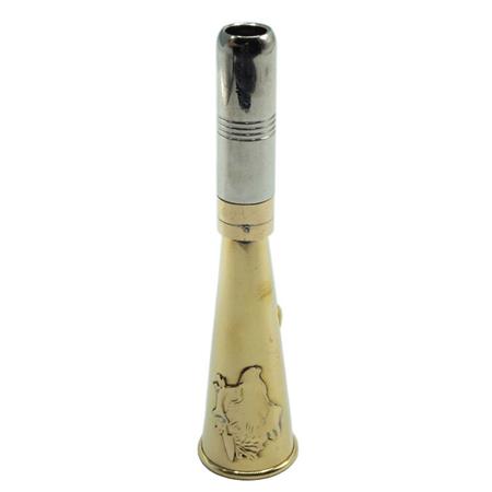 LOKHOORN JANUEL EN LAITON AVEC DÉCOR SANGLIER