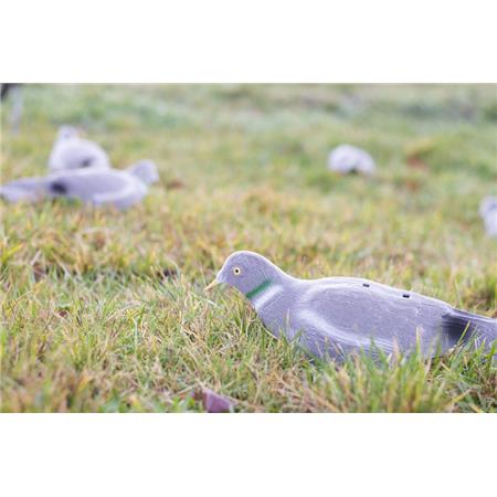 Lokvogel Eurohunt Pigeon Leurre Demi-Coquille