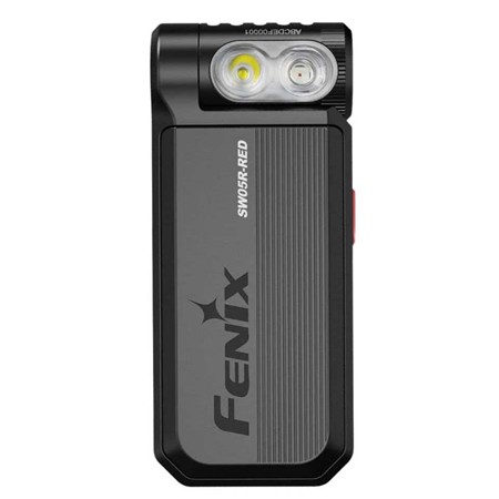 LOMMELYGTE FENIX GENOPLADELIG SW05R-RED 150 LUMENS