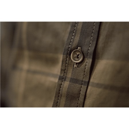 LONG SLEEVE SHIRT FOR MEN HARKILA AKSE L/S - WILLOW GREEN CHECK