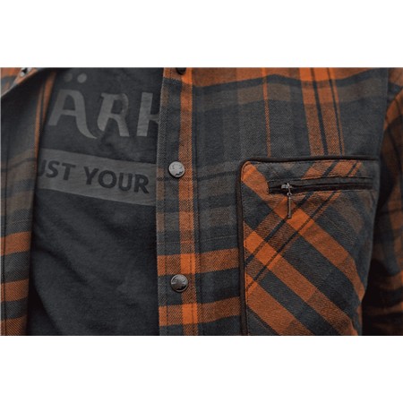 LONG SLEEVE SHIRT FOR MEN HARKILA PAJALA - BOMBAY BROWN