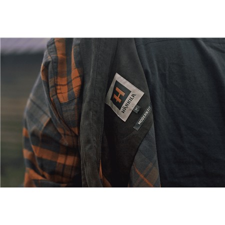 LONG SLEEVE SHIRT FOR MEN HARKILA PAJALA - BOMBAY BROWN