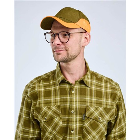 LONG SLEEVE SHIRTS FOR MEN PINEWOOD HÄRJEDALEN - OLIVE GREEN