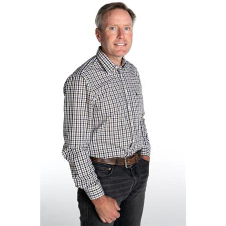 LONG-SLEEVED SHIRT BROWNING SEAN - BROWN