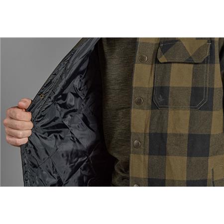 LONG SLEEVED-SHIRT MAN SEELAND CANADA KHAKI