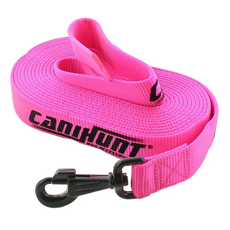 Longe Canihunt Sangle Plate Polyester Hunter Série Rose 2026