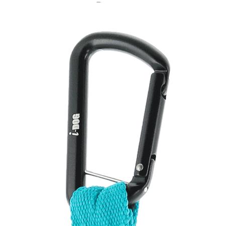 LONGE DI TRAZIONE I-DOG CANICROSS GAMMA ONE CON MOSCHETTONE IN ALLUMINIO