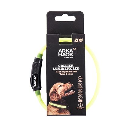 Lysende Rørhalsbånd Nylon Usb