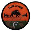 Patch Personnalisé Sur Vos Traces - Collection Sanglier - 50017