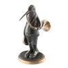 Figurine Bronze Avec Trompe Europ Arm - Bécasse