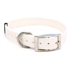 Collier Chien Polytec 25Mm - Blanc