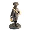 Figurine Bronze Avec Trompe Europ Arm - Chien
