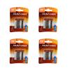 Set 4 Batterijen Alkaline Numaxes Lr03 Aaa 1.5V - Ensemble-33444-Par4