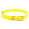 Collier Chien Très Fin Polytec 16Mm - Jaune Fluo